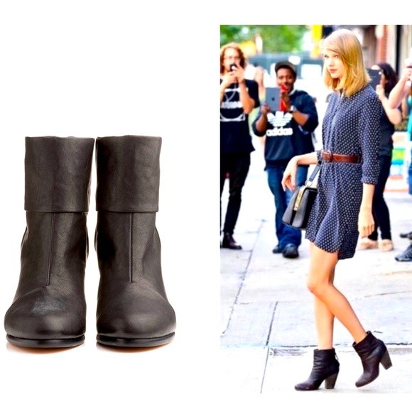 Rag&Bone Newbury Boots; EUC(Wore1x)Continental Black Stacked Heel - Picture 2 of 6
